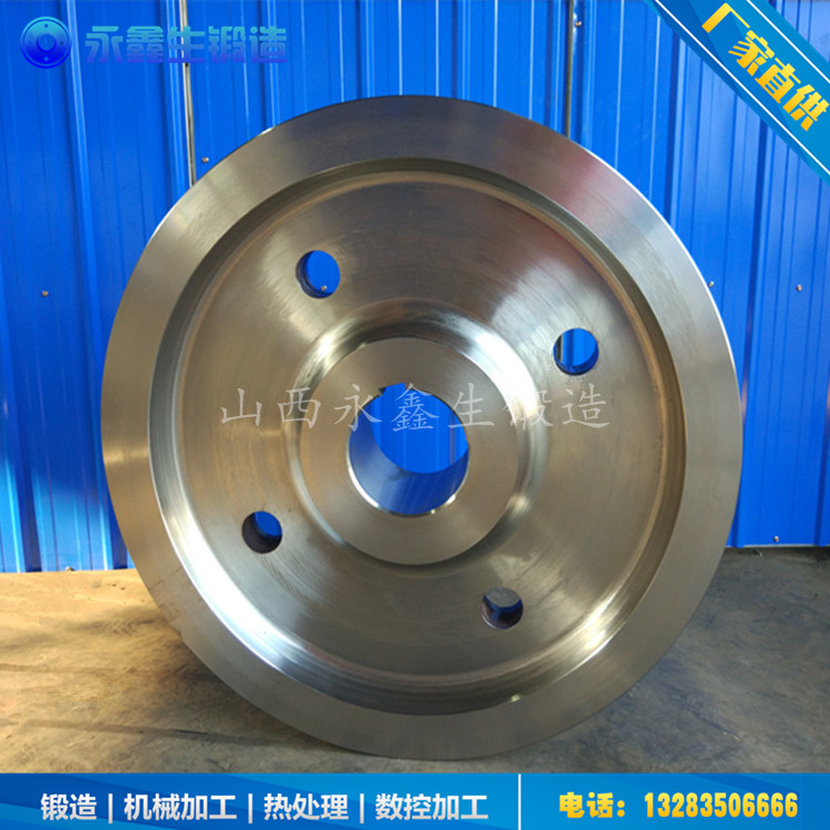 傾翻渣罐車(chē)車(chē)輪鍛件