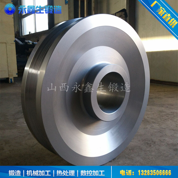 軌道電動(dòng)平車(chē)車(chē)輪鍛件